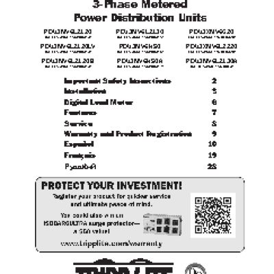 TRIPP LITE PDU3XMV6L2220
