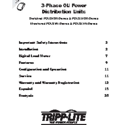 TRIPP LITE PDU3XVN10G16