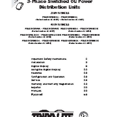 TRIPP LITE PDU3XVSR6G63A