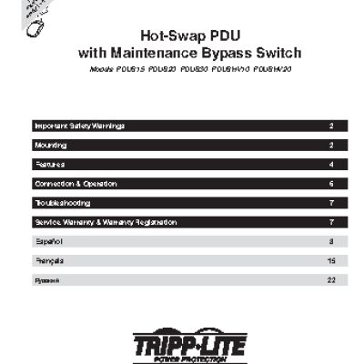 TRIPP LITE PDUBHV10