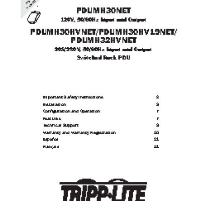 TRIPP LITE PDUMH32HVNET