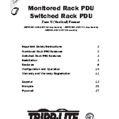 TRIPP LITE PDUMV20HVNET