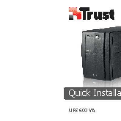 TRUST 600VA UPS