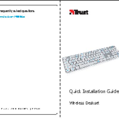 TRUST Darcy Wireless Keyboard with mouse