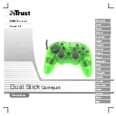 TRUST Dual Stick Gamepad for PC & PS2