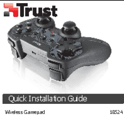 TRUST GXT 39 Wireless Gamepad for PC & PS3