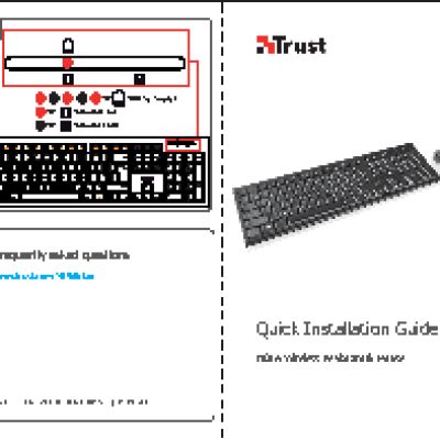 TRUST Nola Wireless Keyboard USB