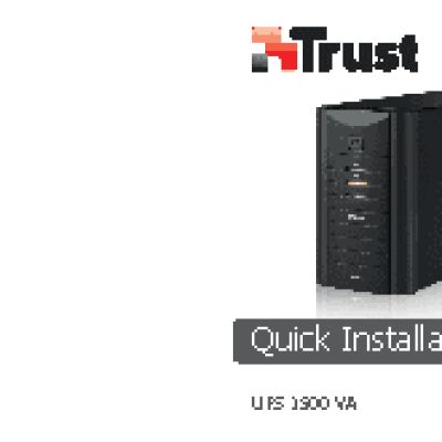 TRUST Oxxtron 1500VA Management UPS