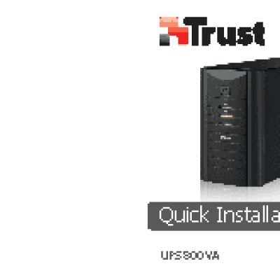 TRUST Oxxtron 800VA UPS