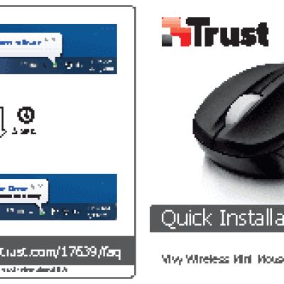 TRUST Vivy Wireless Mini Mouse USB