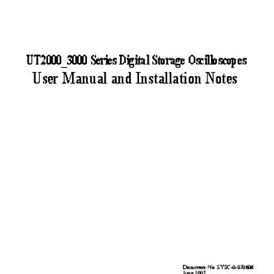 UNI-T UTDM 12202CE (UTD2202CE)