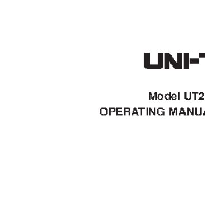 UNI-T UTM 1232 (UT232)