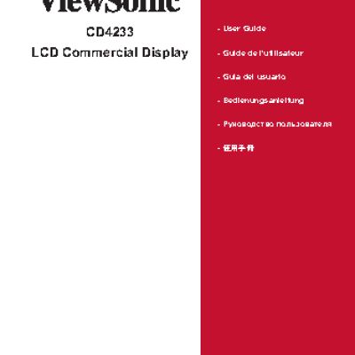 VIEWSONIC CD4233