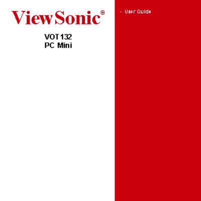 VIEWSONIC PC mini 132