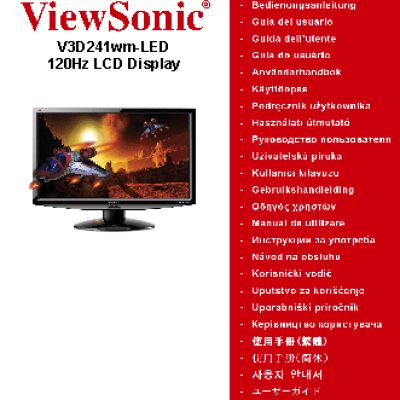 VIEWSONIC V3D241wm-LED
