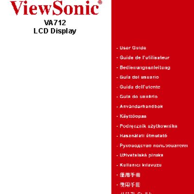 VIEWSONIC VA712
