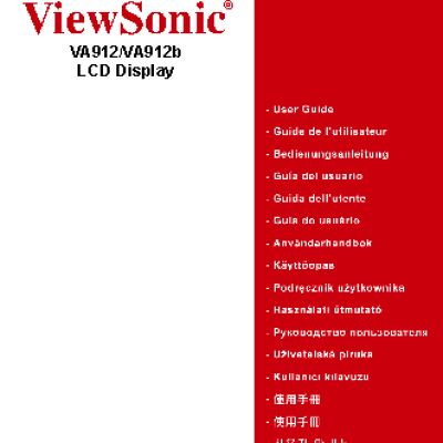 VIEWSONIC VA912