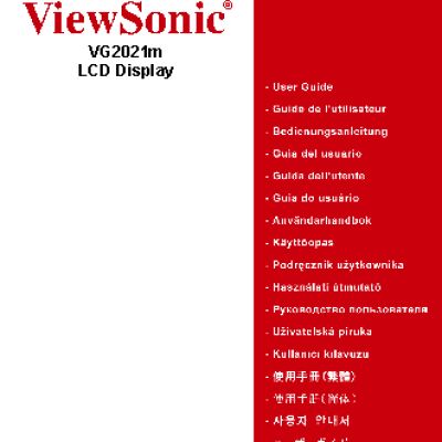 VIEWSONIC VG2021m