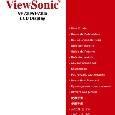 VIEWSONIC VP730