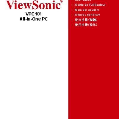 VIEWSONIC VPC101
