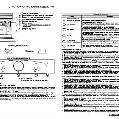 WHIRLPOOL AKP 287 AE