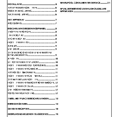 WHIRLPOOL AMW 507 IX