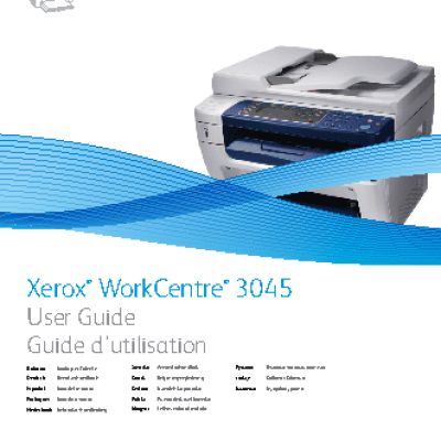 XEROX WorkCentre 3045