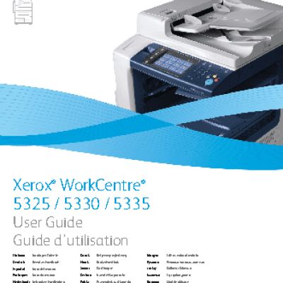 XEROX WorkCentre 5325 / 5330 / 5335