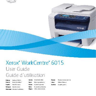 XEROX WorkCentre 6015