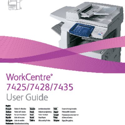 XEROX WorkCentre 7425 / 7428 / 7435