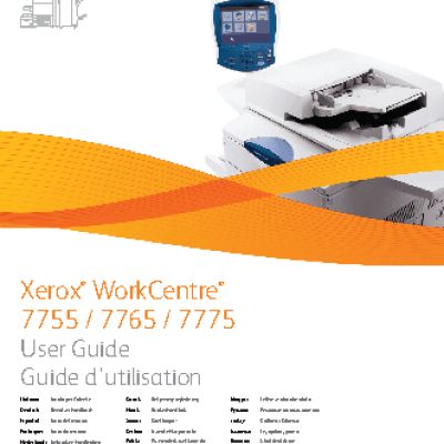 XEROX WorkCentre 7755 / 7765 / 7775