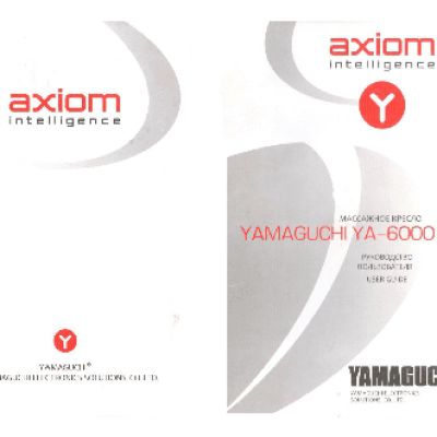 YAMAGUCHI YA-6000 Axiom