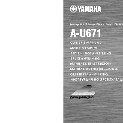 YAMAHA A-U671