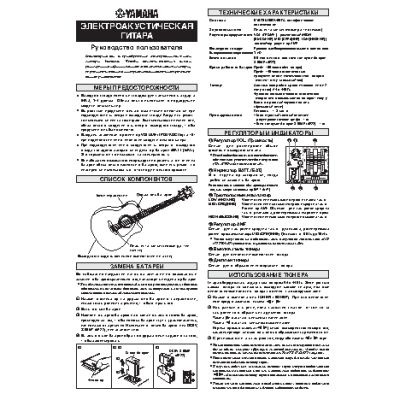 YAMAHA APX-500II DRB