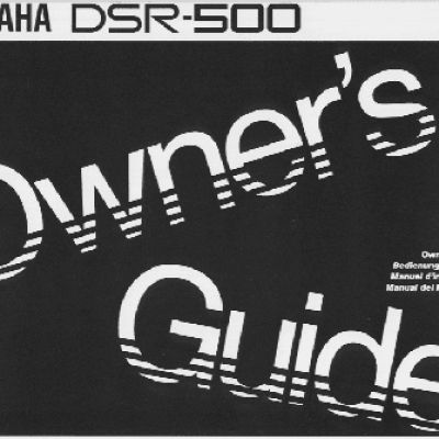 YAMAHA DSR-500