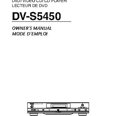 YAMAHA DV-S5450