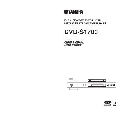 YAMAHA DVD-S1700
