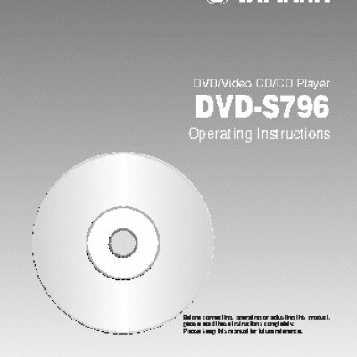 YAMAHA DVD-S796