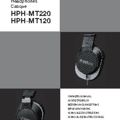YAMAHA HPH-MT220