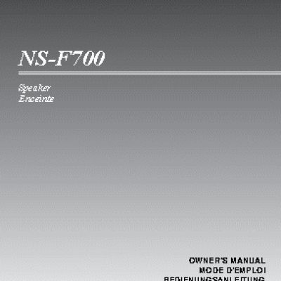 YAMAHA NS-F700