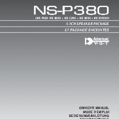 YAMAHA NS-P380