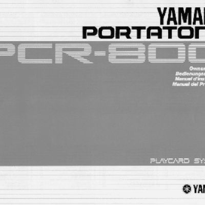 YAMAHA PCR-800
