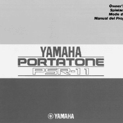YAMAHA PSR-11