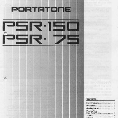 YAMAHA PSR-150
