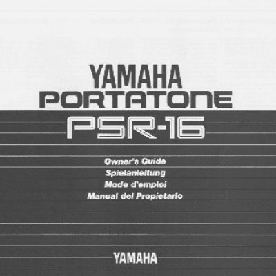 YAMAHA PSR-16