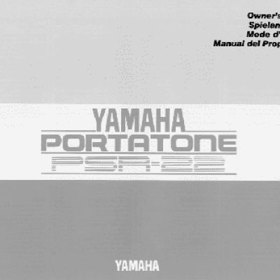 YAMAHA PSR-22