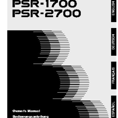 YAMAHA PSR-1700