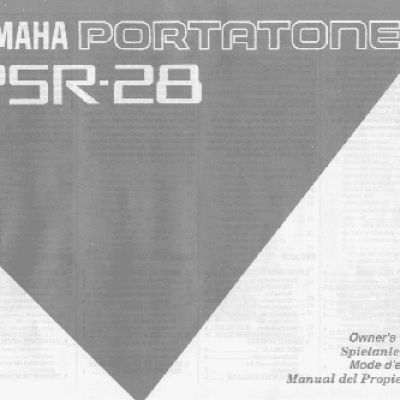 YAMAHA PSR-28