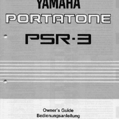 YAMAHA PSR-3