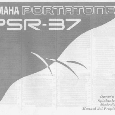 YAMAHA PSR-37